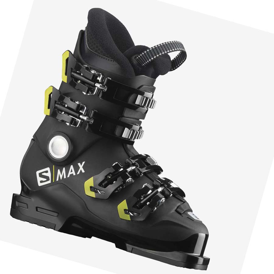 Salomon S/MAX 60 RT Çocuk Kayak Botu Siyah Yeşil | TR 2010BEX